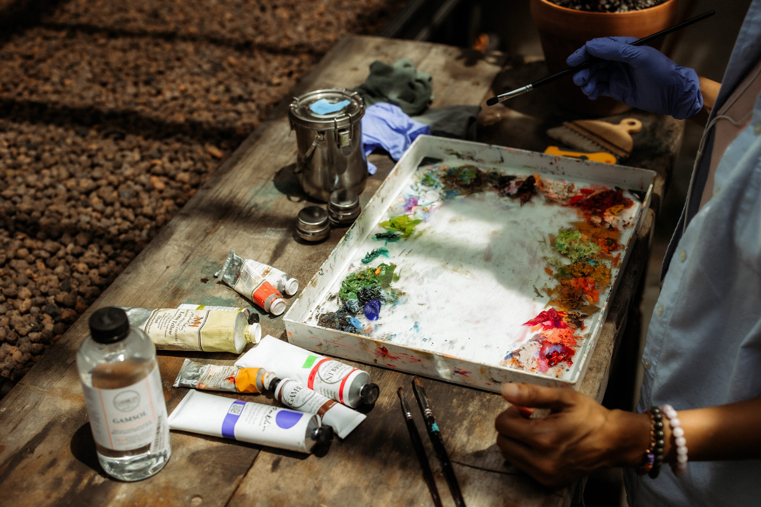 The Grounds Paint Palette